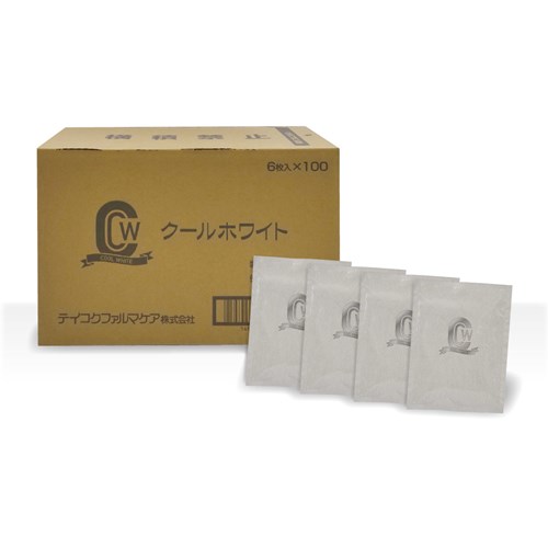 クールホワイト【入数：6枚×100袋】